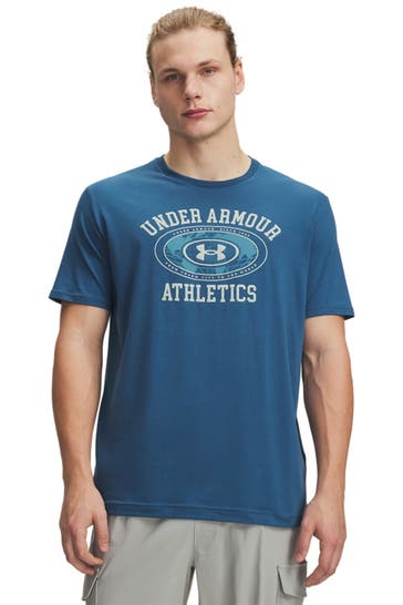 UNDER ARMOUR Azure blue T-Shirt