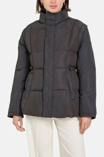 WOOD WOOD 2-in-1 Steppjacke 'Leona' gemustert