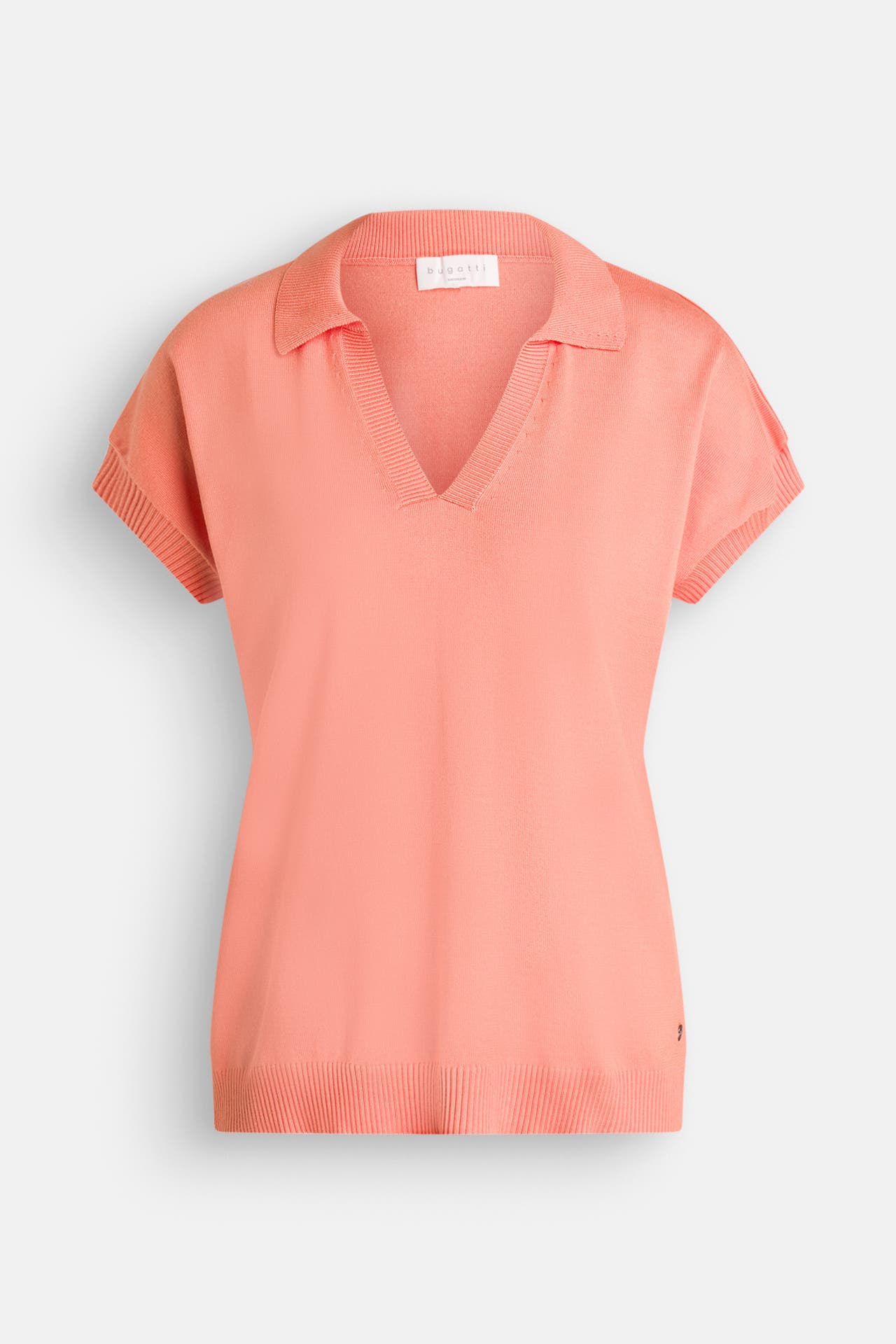 BUGATTI Strickshirt orange, Bild 1