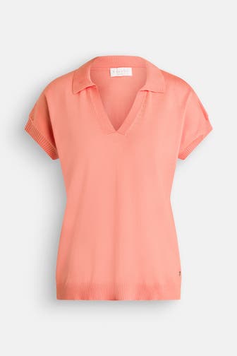 BUGATTI Strickshirt orange
