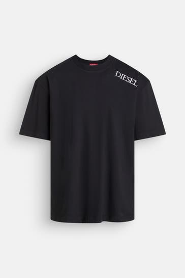 DIESEL T-Shirt 'Boggy' schwarz