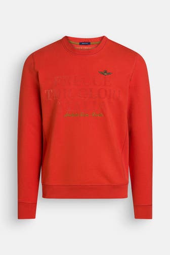 AERONAUTICA MILITARE Sweatshirt orangerot