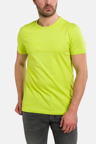 BOSS GREEN T-Shirt 'Teebo' neongrün