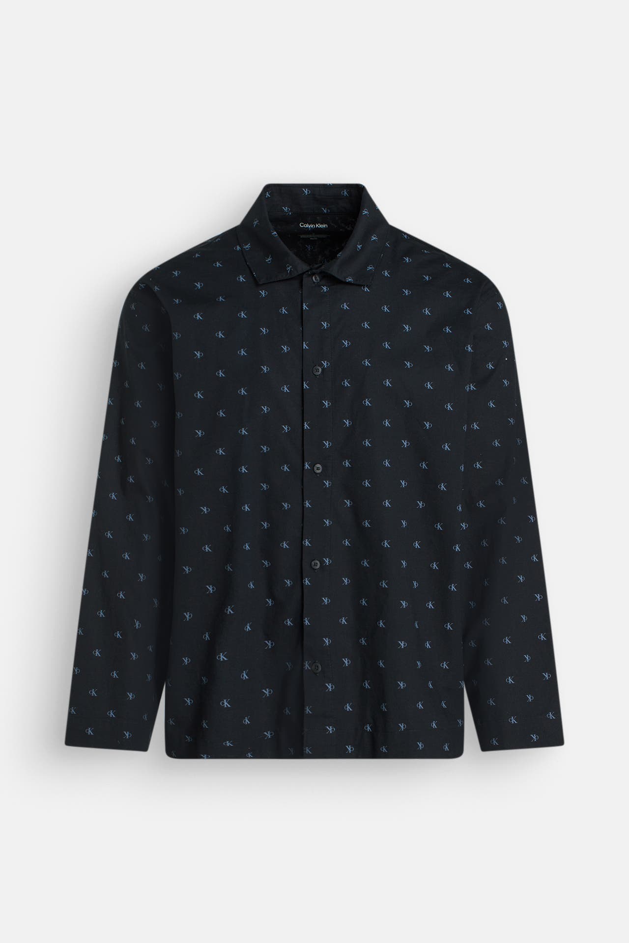 CALVIN KLEIN Pyjama-Hemd schwarz, Bild 1