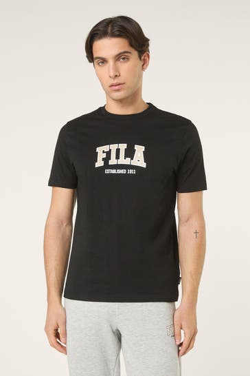 FILA T-Shirt 'Rifredi' schwarz