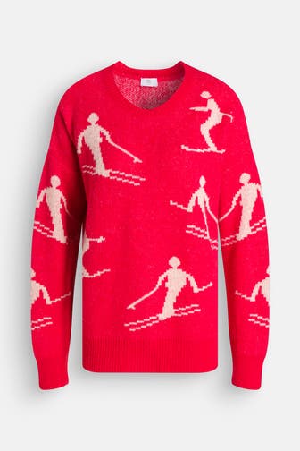 RIANI Wollmix-Strickpullover zweifarbig