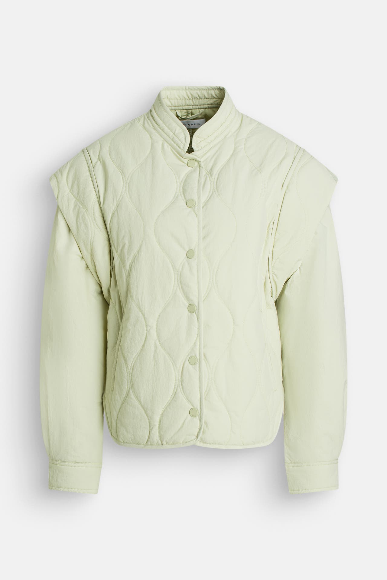 OH APRIL 2-in-1-Steppjacke hellgrün, Bild 1