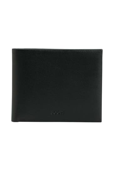 JOOP! Ledergeldbörse 'Ninos' schwarz