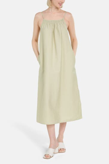 MARC O'POLO DENIM Midikleid hellgrün