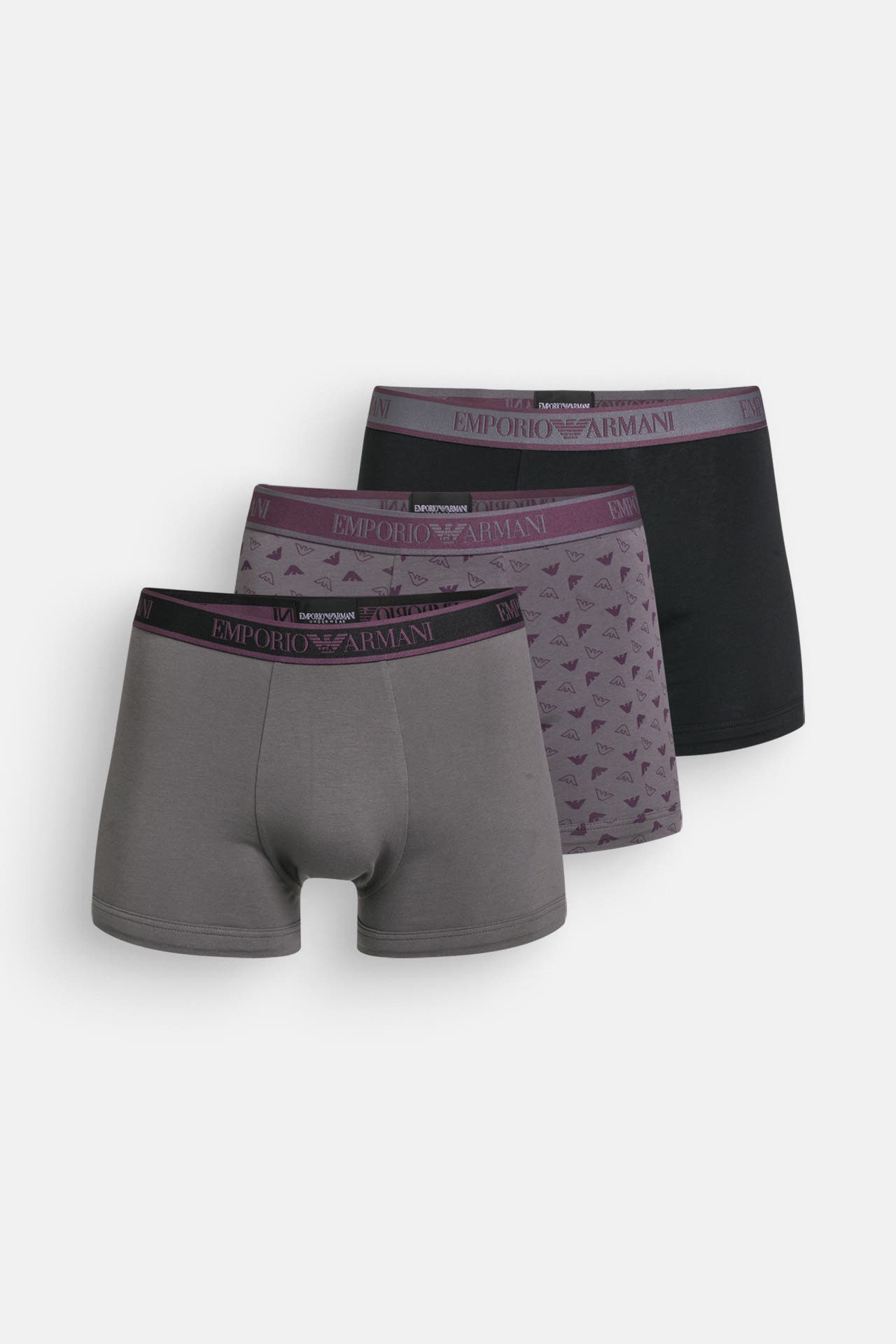 EMPORIO ARMANI 3er-Pack Boxer Trunks mehrfarbig, Bild 1