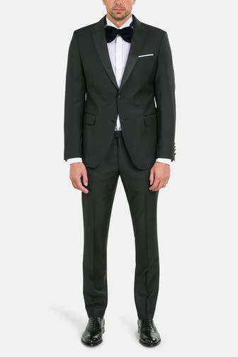 JOOP! Wollmix-Anzug 'Horace' schwarz