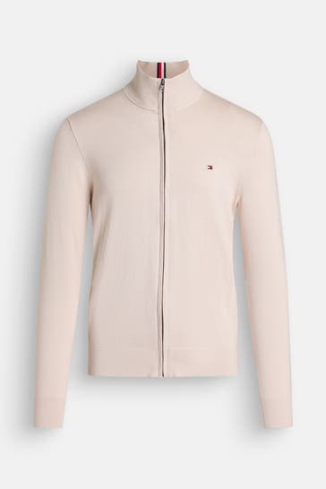 TOMMY HILFIGER Strickjacke creme