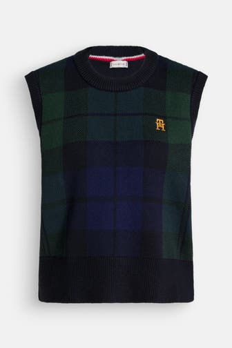 TOMMY HILFIGER Pullunder 'Tartan' kariert