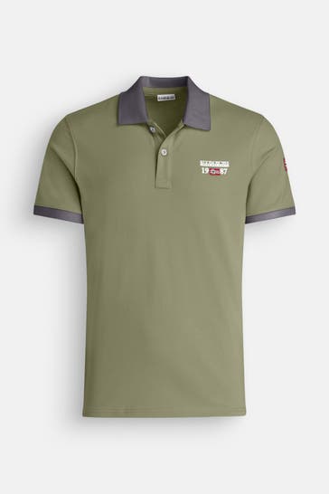 NAPAPIJRI Polo-Shirt oliv