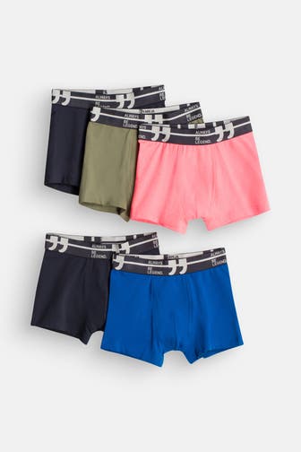 SANETTA 5er-Pack Boxer Trunks mehrfarbig