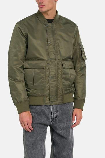 PEPE JEANS Übergangsjacke 'Tennet' oliv