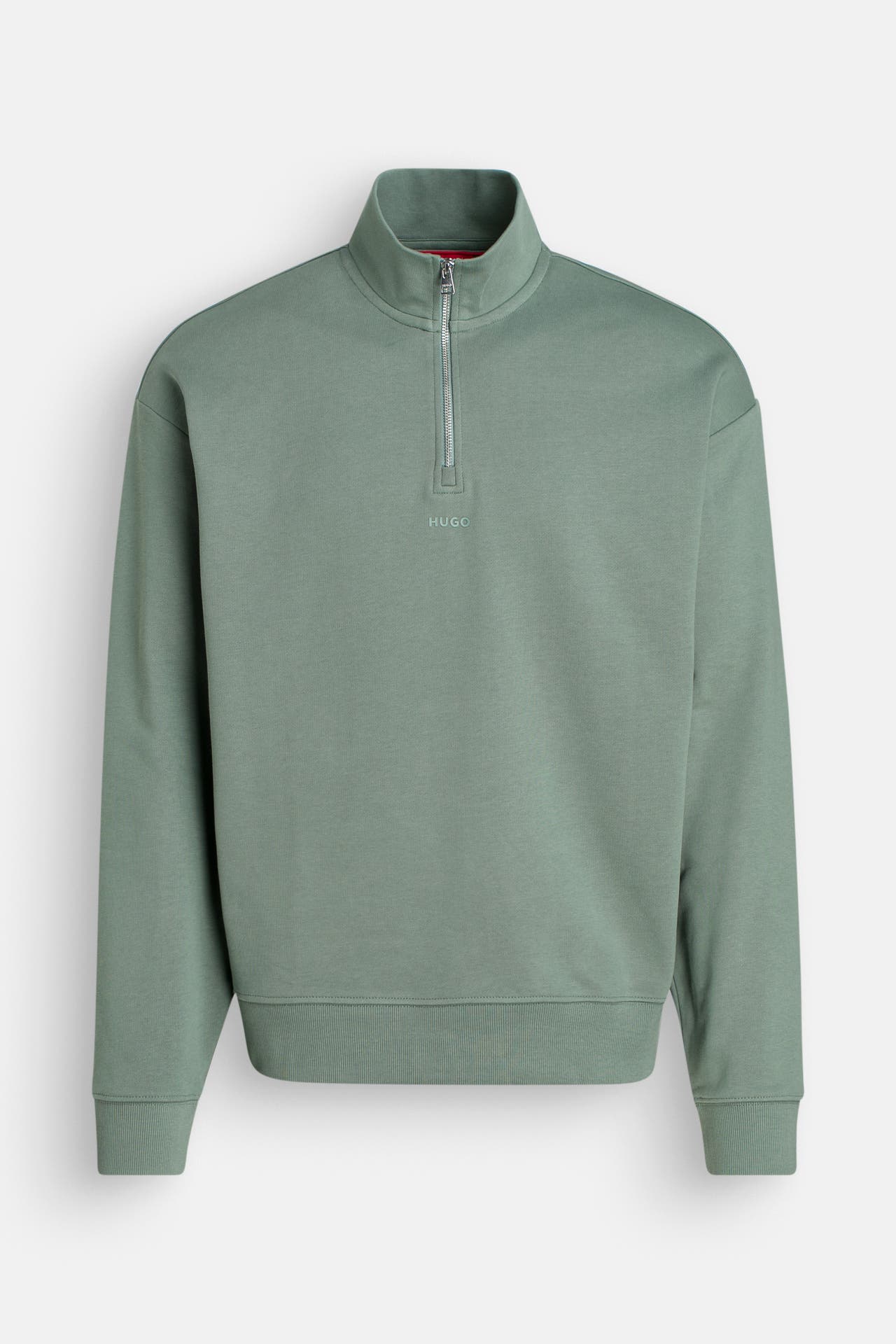 HUGO Sweat-Troyer 'Durty' smaragdgrün, Bild 1