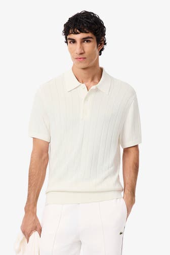 LACOSTE Polo-Shirt weiß