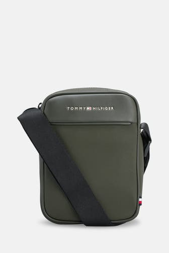 TOMMY HILFIGER Umhängetasche 'Foundation Mini' dunkelgrün