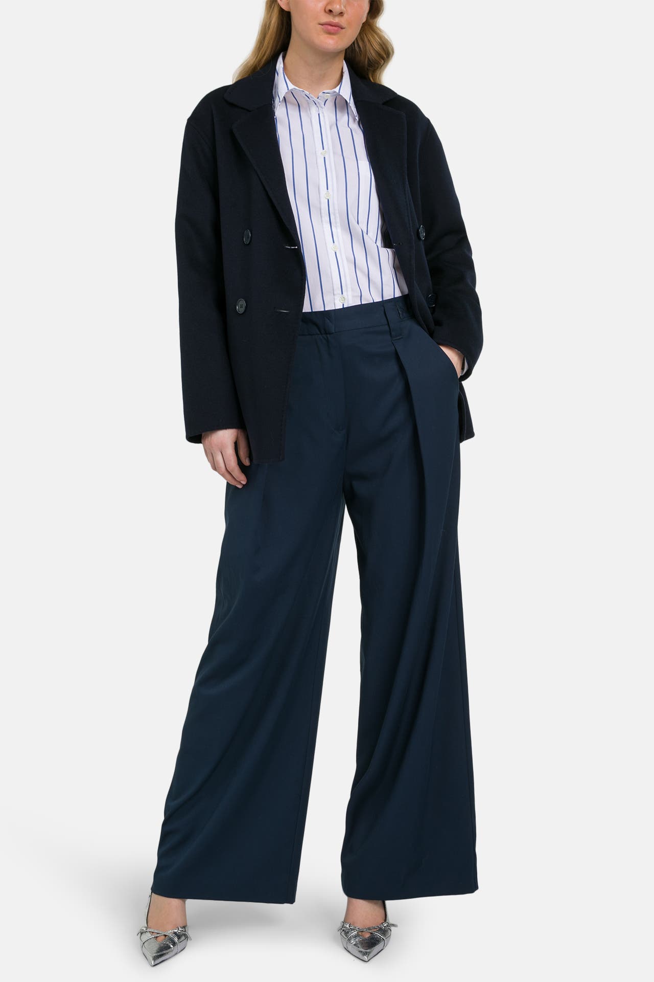 MABRUN Wollmantel 'Sally' navy, Bild 1