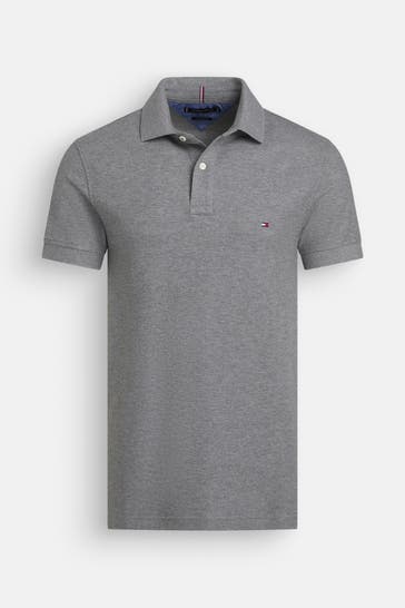TOMMY HILFIGER Polo-Shirt grau
