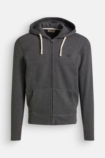 SUPERDRY Sweatjacke dunkelgrau