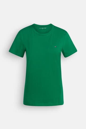 TOMMY HILFIGER T-Shirt dunkelgrün