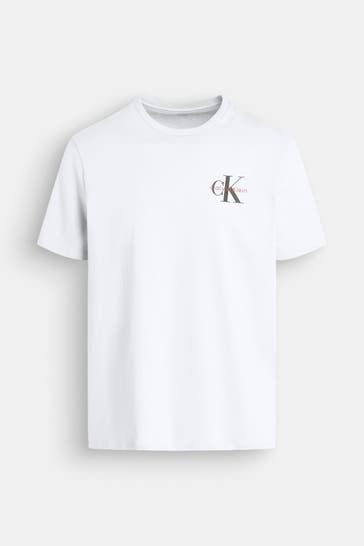 CK JEANS T-Shirt weiß