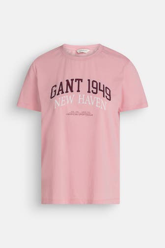 GANT T-Shirt lachs