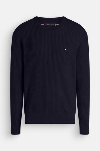 TOMMY HILFIGER Strickpullover navy