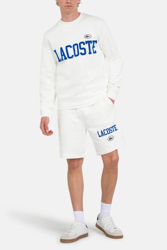LACOSTE Sweatshirt weiß
