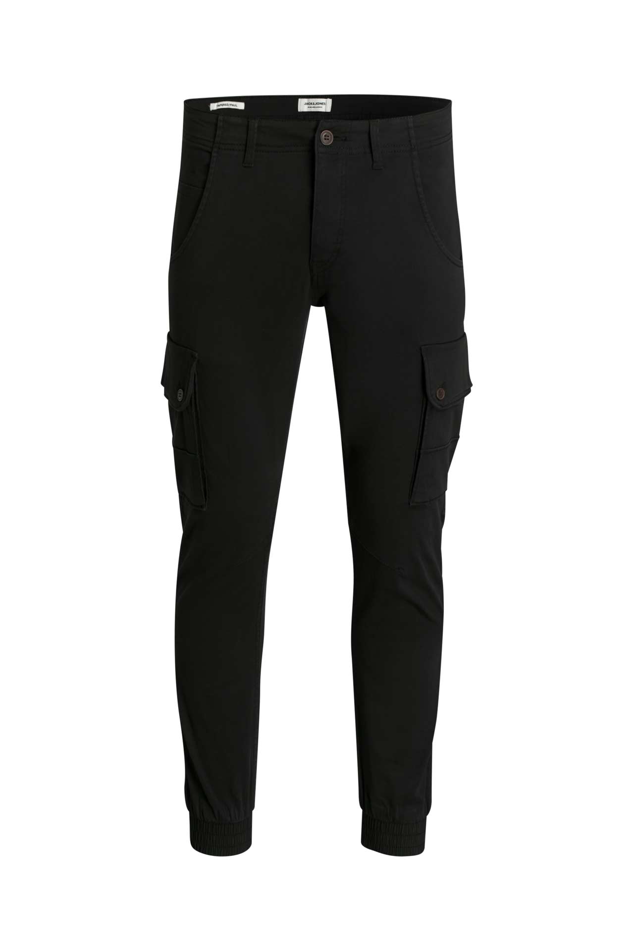 JACK & JONES Cargohose 'Paul' schwarz, Bild 1