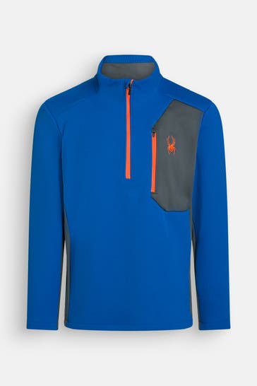 SPYDER Midlayer royalblau