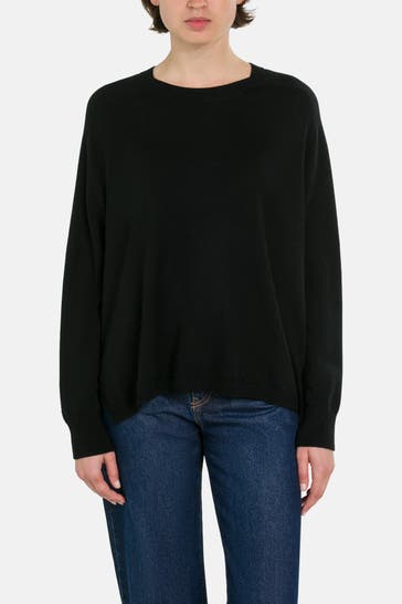 0039 ITALY Strickpullover 'Nikita' schwarz