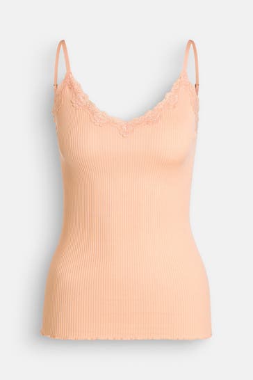 ROSEMUNDE Seidenmix-Top 'Beatha' apricot