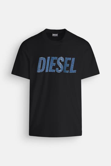 DIESEL T-Shirt schwarz