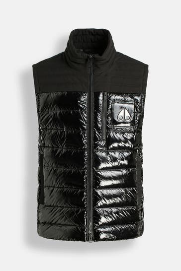 MOOSE KNUCKLES Daunenweste 'Dugald' schwarz