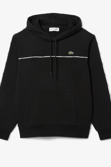 LACOSTE Hoodie schwarz