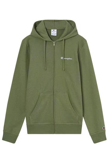 CHAMPION Sweatjacke oliv