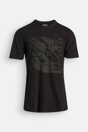 DIESEL T-Shirt schwarz