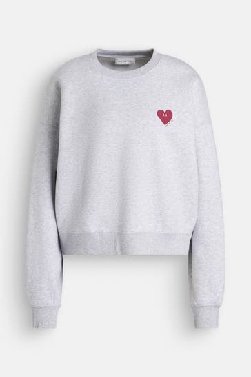 OH APRIL Sweatshirt hellgrau meliert