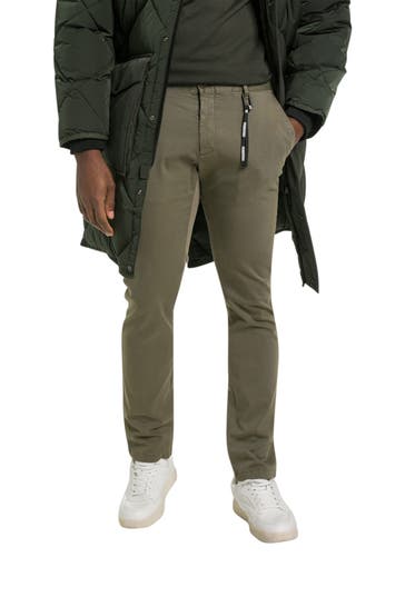 STRELLSON Stoffhose 'Rypton' oliv