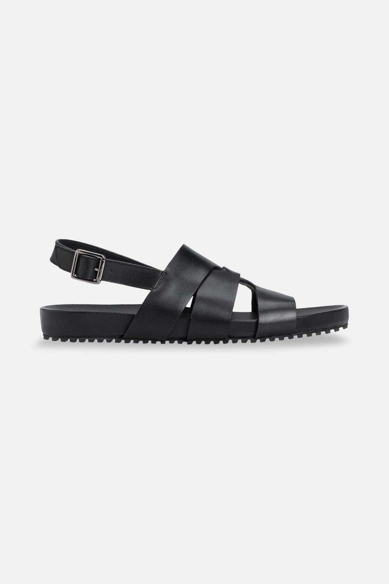 GORDON & BROS Leder-Sandalen 'Darwyn' schwarz, Bild 1