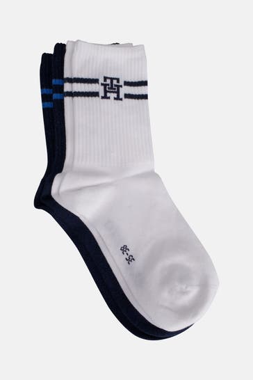 TOMMY HILFIGER 2er-Pack Socken mehrfarbig