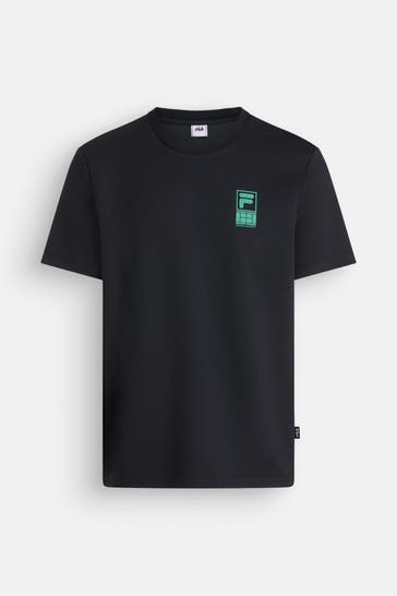 FILA T-Shirt schwarz