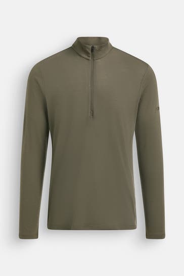 ICEBREAKER Baselayer 'Everyday' oliv