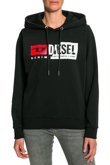 DIESEL - Hoodie schwarz