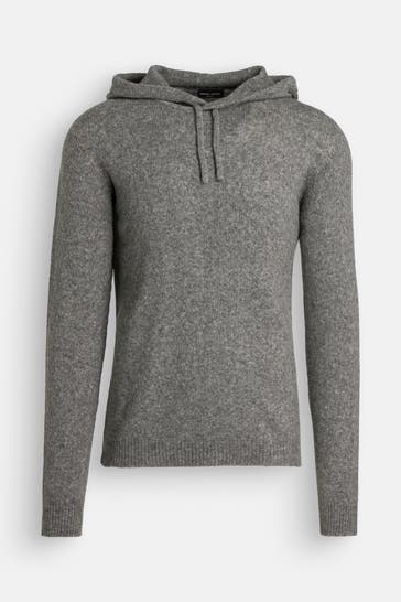 ROBERTO COLLINA Wollmixpullover grau