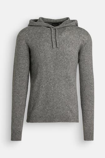 ROBERTO COLLINA Wollmixpullover grau