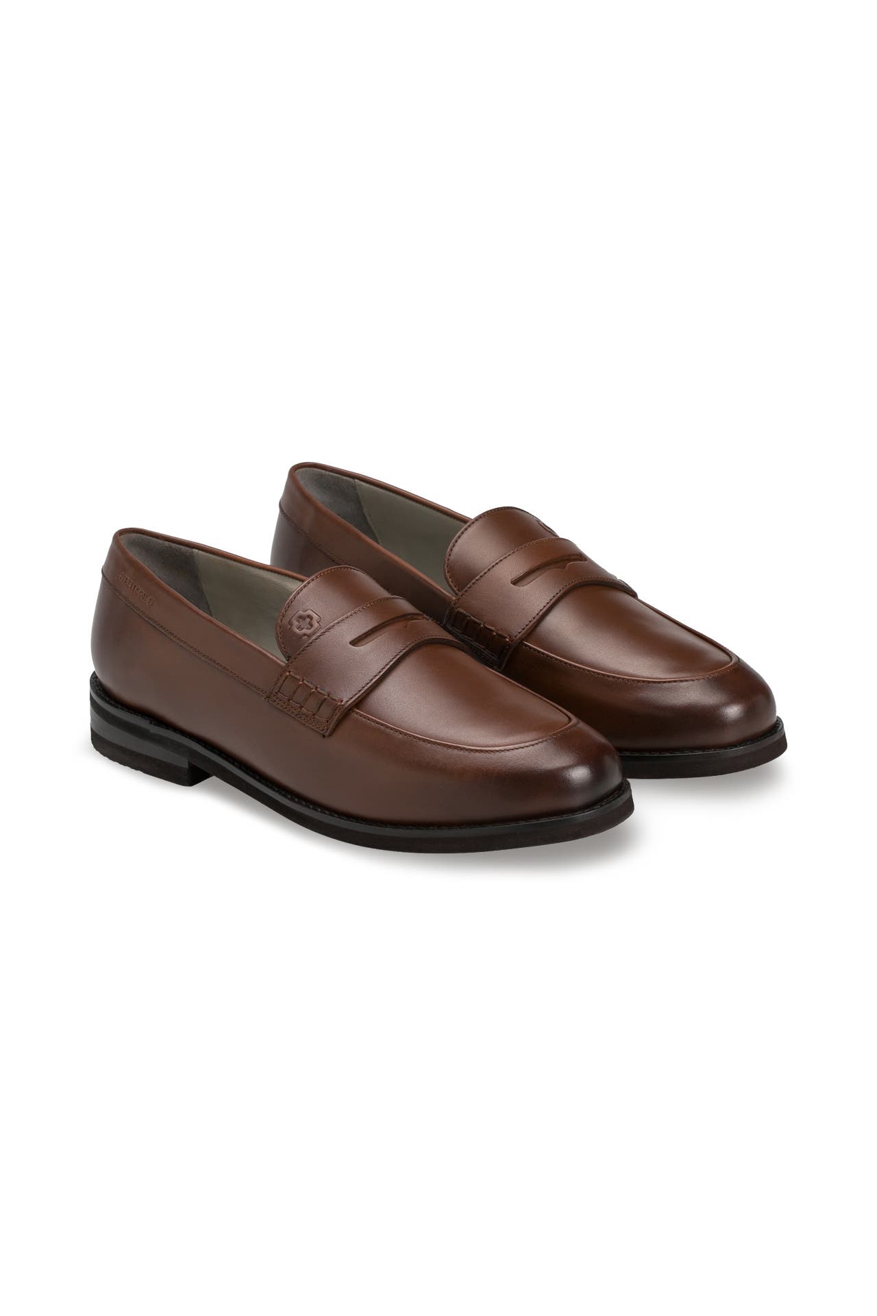 STRELLSON Leder-Loafer 'Jones' braun, Bild 1